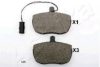 ASHIKA 50-0L-L04 Brake Pad Set, disc brake